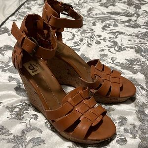 Dolce Vita, Cadby, cork platform wedges